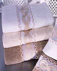 Basketweave Attached Applique Towels