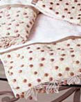 Cherri Natural Attached Applique Towels