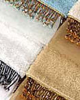Crystal Attached Applique Towels