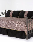 Jaguar Onyx Daybed by Southern Textiles