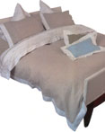 Clarence Linen with Farandole Trim by Jonatex