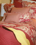 Toile Indiennes (Indians) - Available in Green, Blue & Red
