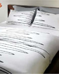 Sound Waves Black & White by Revelle