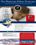 Platinum Pillow Protectors with Zipped Closure