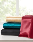 Satin Pillow Case Set by Madison Park